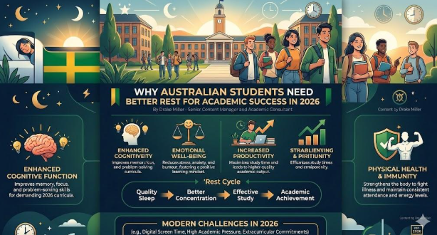 Why Australian Students Need Better Rest for Academic Success in 2026